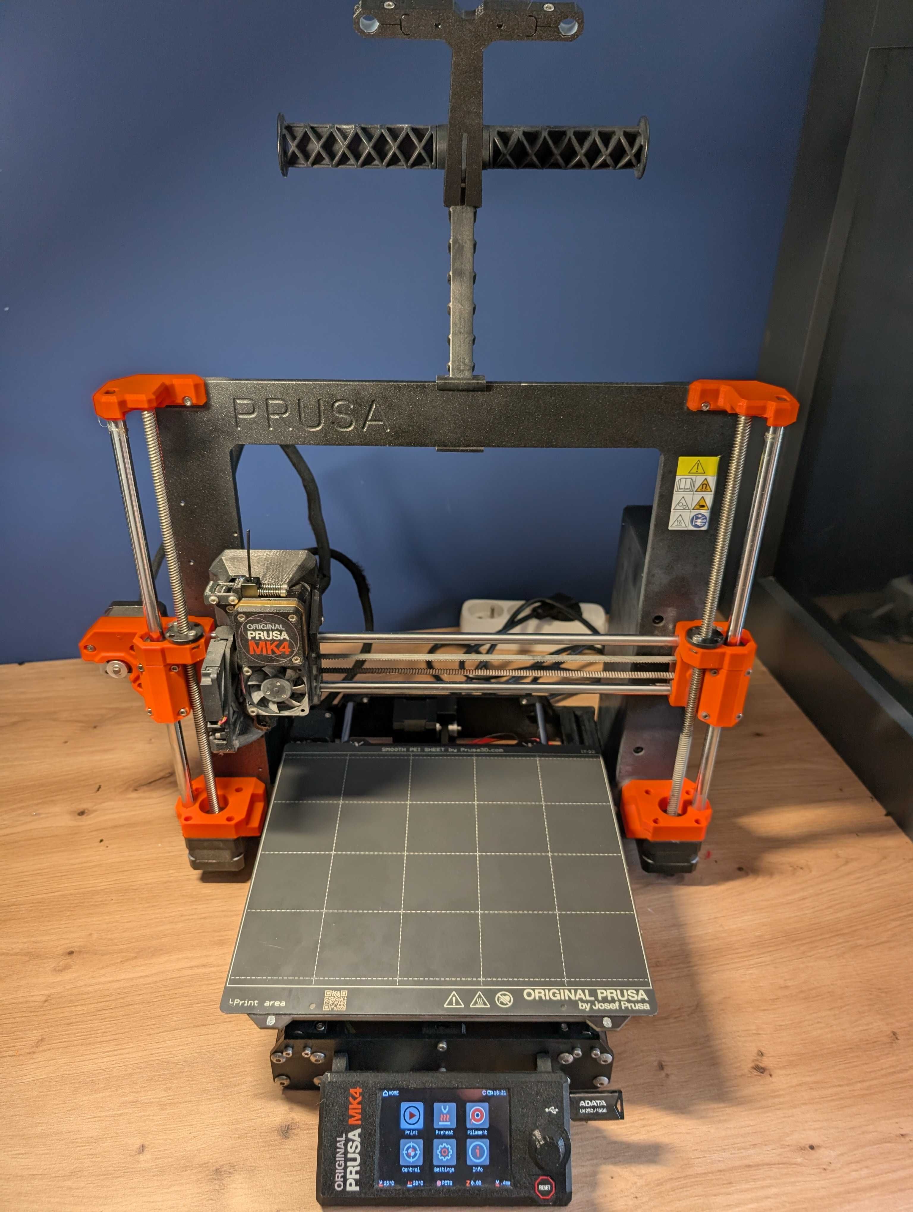 Drukarka 3D Prusa MK4 - Stan Idealny, Dodatkowe Akcesoria