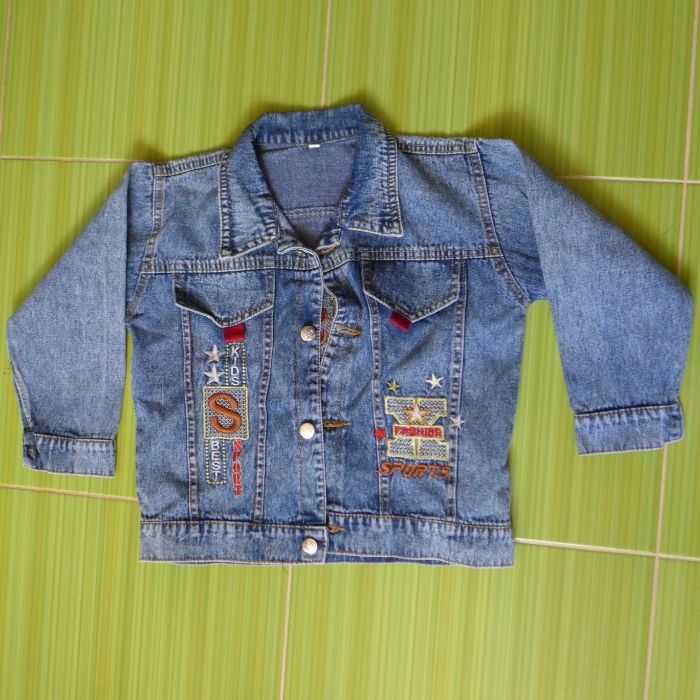 ubranka dla dziewczynki - bluza dzinsowa