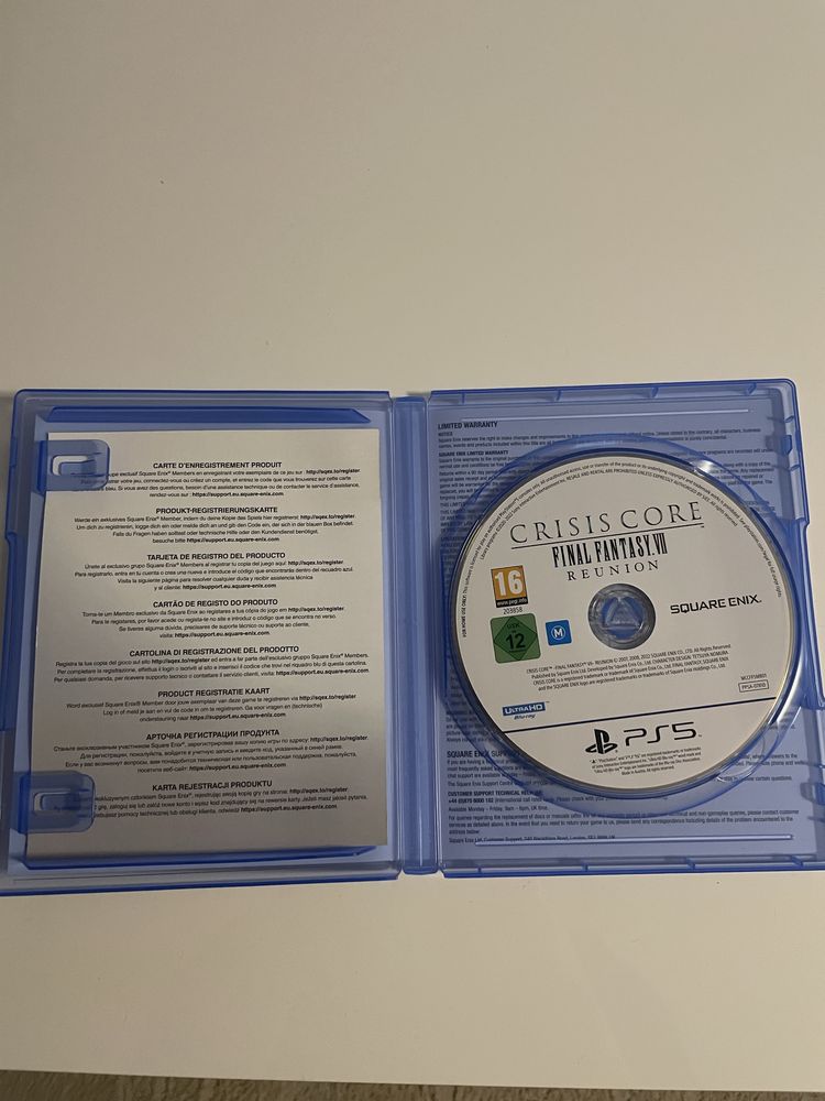 Final Fantasy VII: Crisis Core PS5