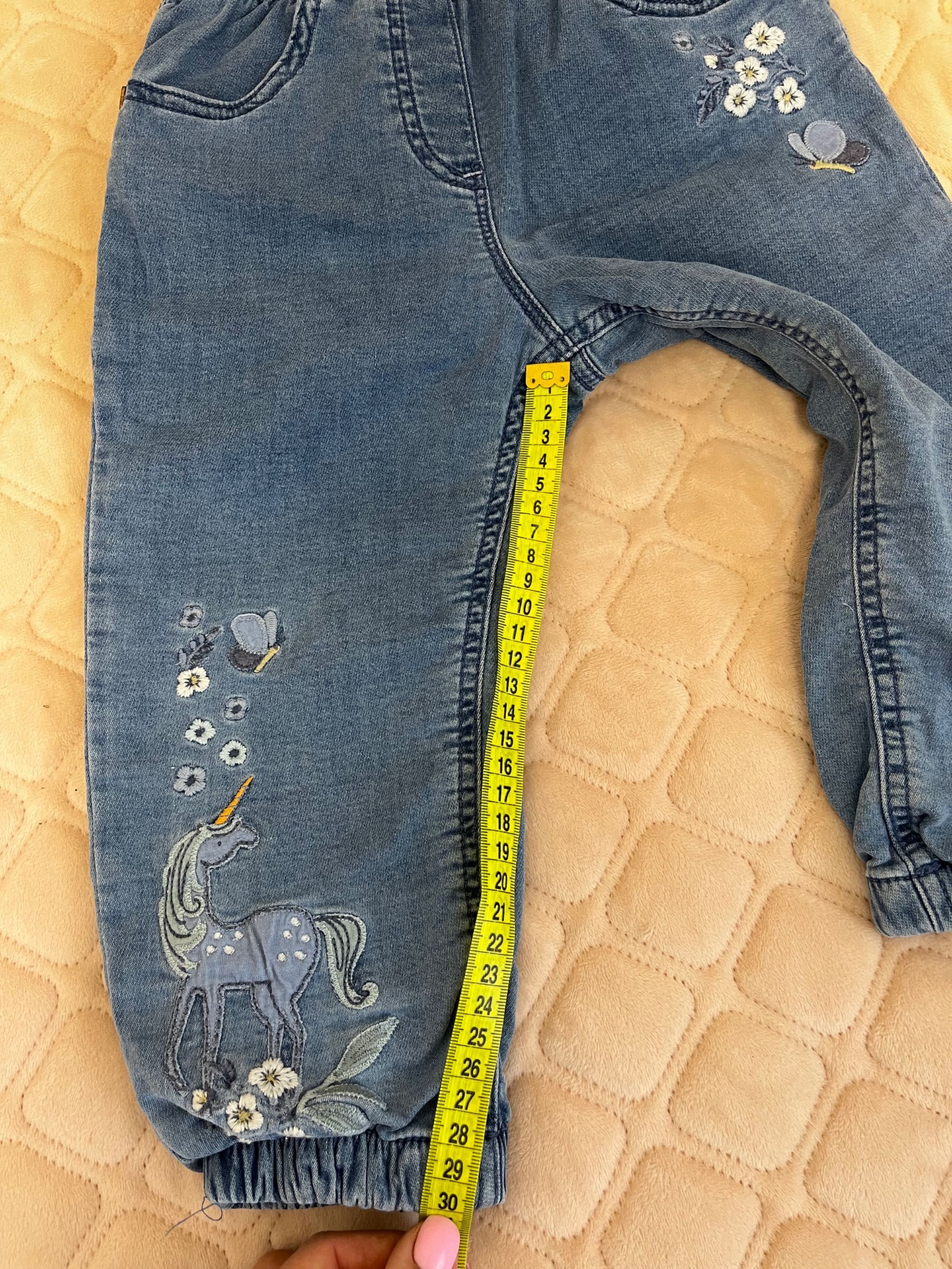 Комплект джинси на резинці та світшот на вік 1.5 2 роки 18 24 міс next