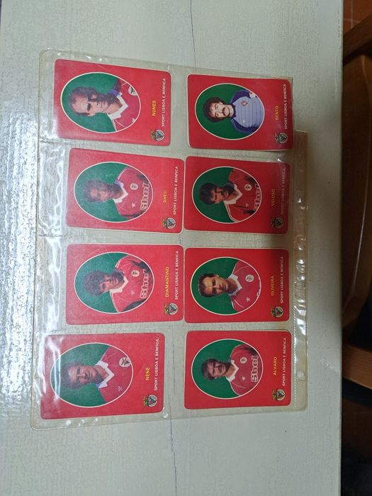 Itens coleccionáveis do benfica antigos