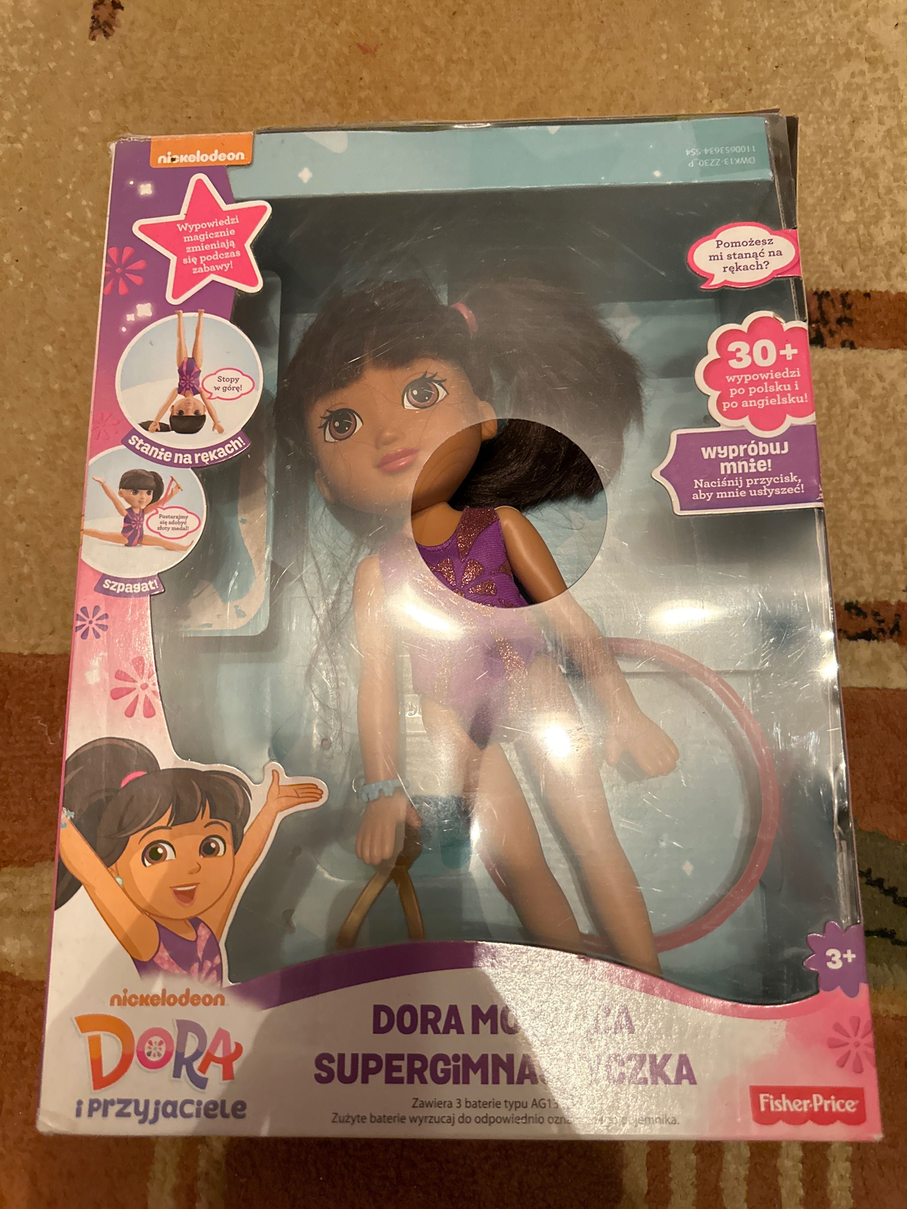 Super zabawa Dora mówiąca supergimnastyczka