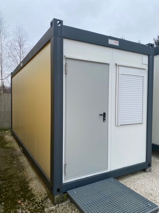 Kontener biuro z łazienką socjalny