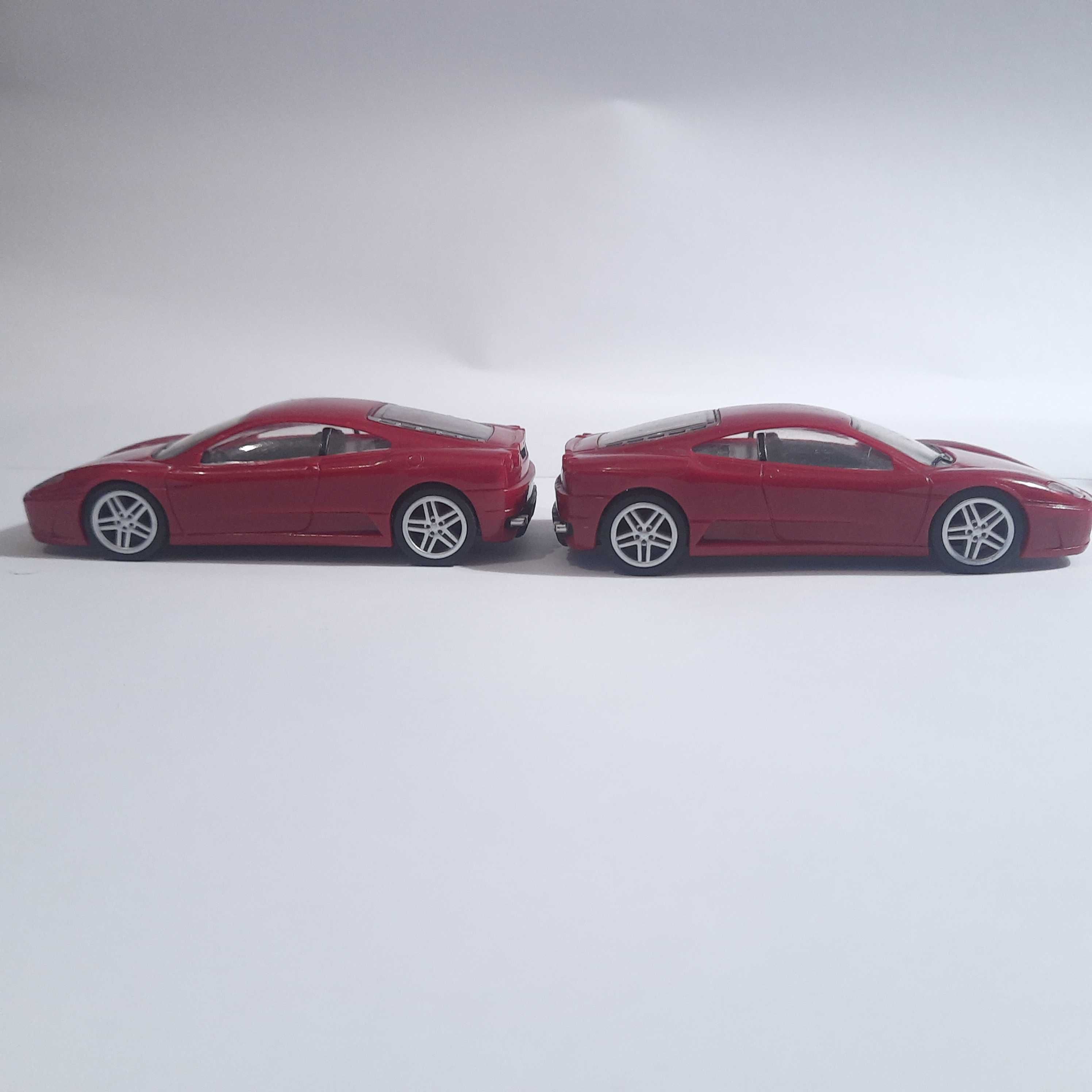 2x Hot Wheels Shell V-Power Ferrari F430 1:38
