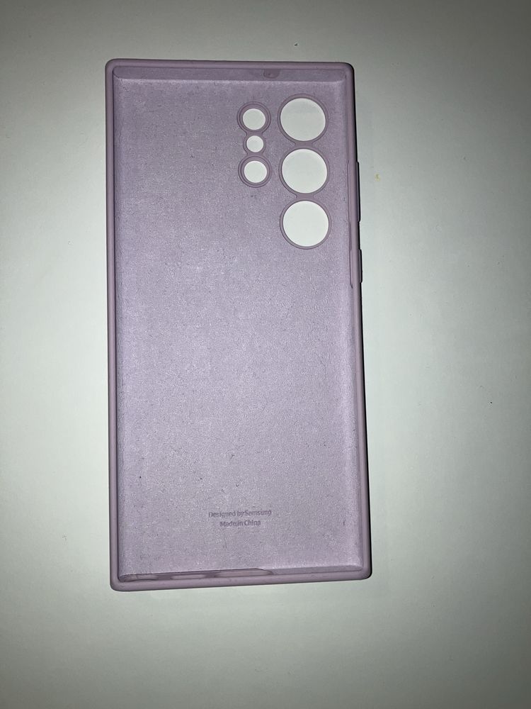 Capa Samsung S23 Ultra original (rosa)
