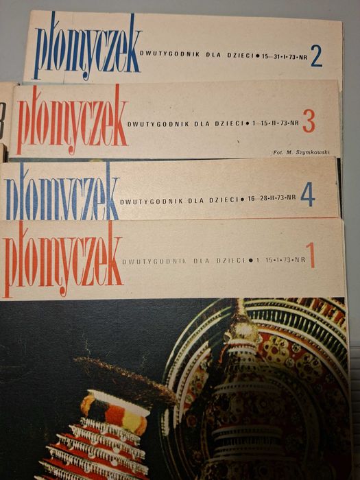 Czasopismo Płomyczek 7 numerów