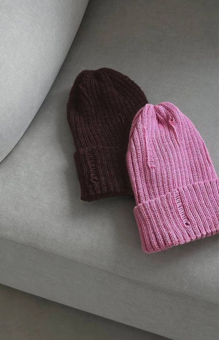 Теплые стильные шапки унисекс разных цветов качество топ купити шапку