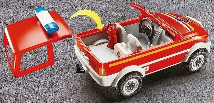 Novo Playmobil Resgate barco com Motor,  carro e helicóptero