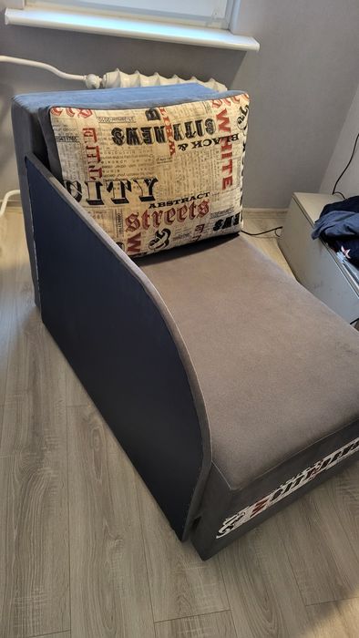 Łóżko, Fotel, amerykanka narożna