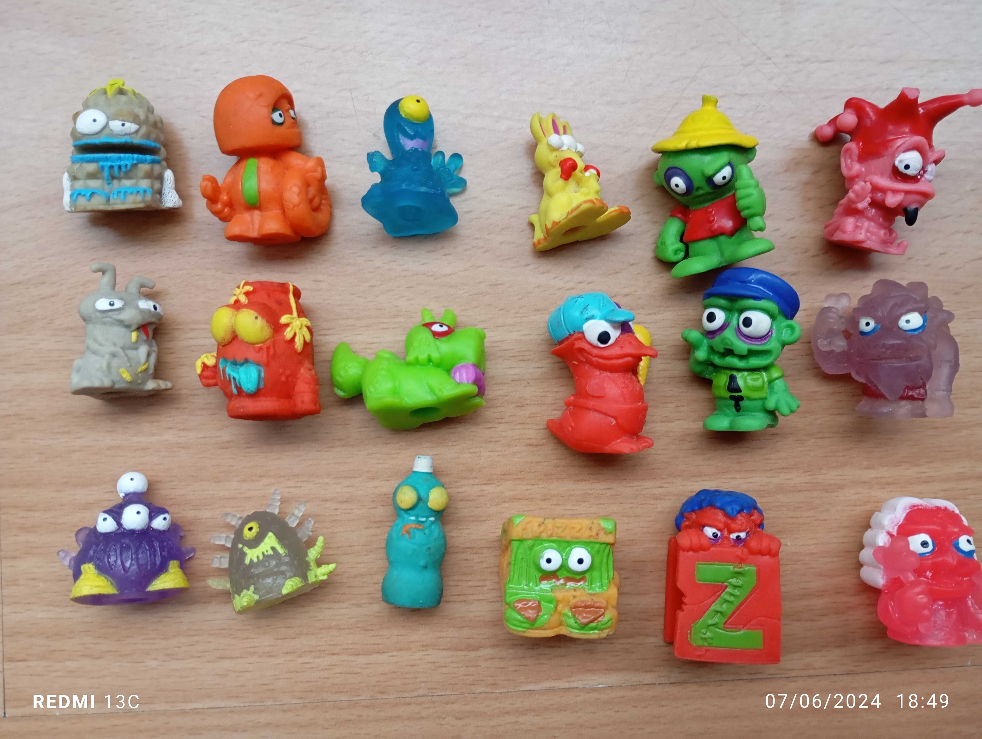 Zomblings,Trash pack e acessórios