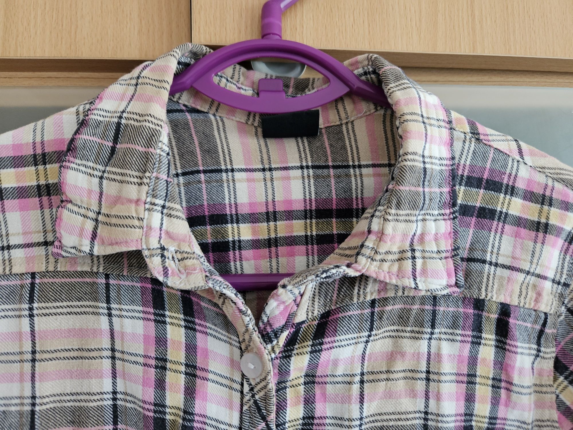 Koszula żony drwala w kratę Gina Tricot rozm. 34