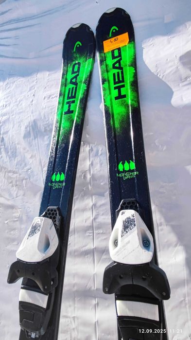 Narty Head Monster Grip 137cm junior dziecięce doNauki wysyłka Sklep