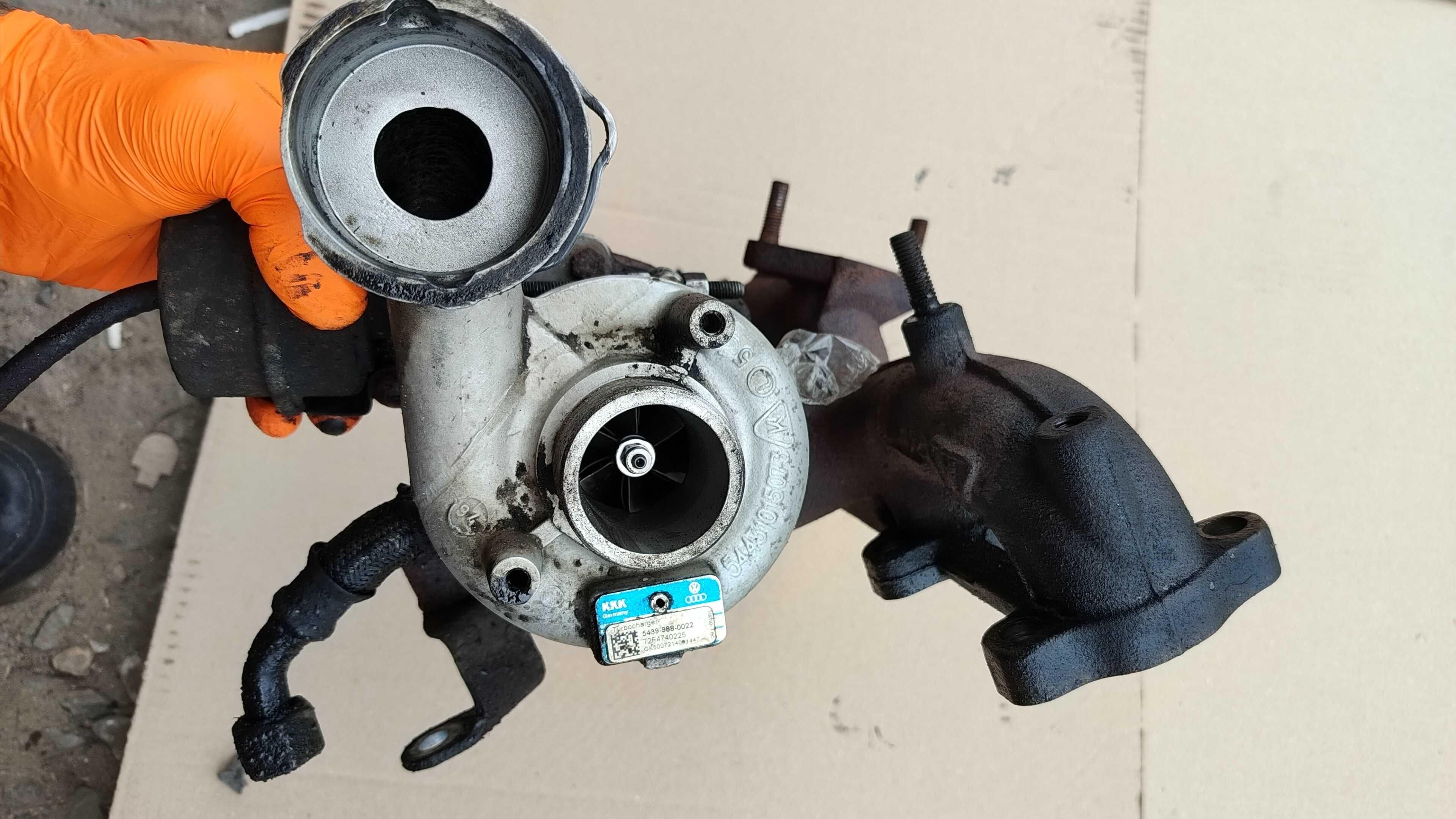 Turbo turbosprezarka VW Golf V Audi A3 8P Skoda 1.9 TDI 105km KKK BDB
