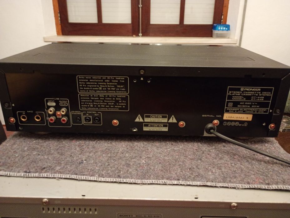 Deck de cassetes Pioneer CT-449