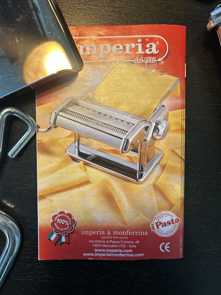 Maszynka do makaronu Imperia i Pasta