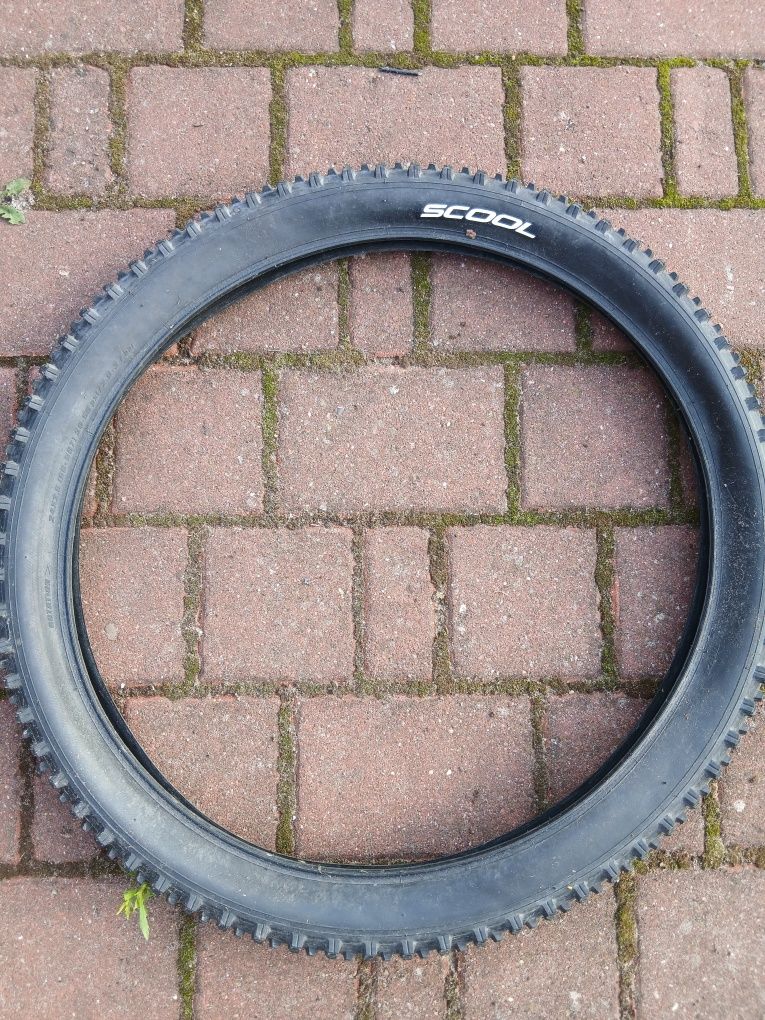 Nowa opona rowerowa scool 24x2.60
