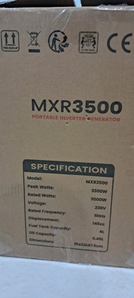 Гениратор инверторный MXR3500