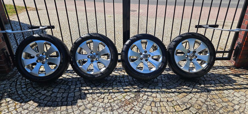 4 Koła OPEL - ALUFELGI - 17 cali - Opony Zimowe 6mm