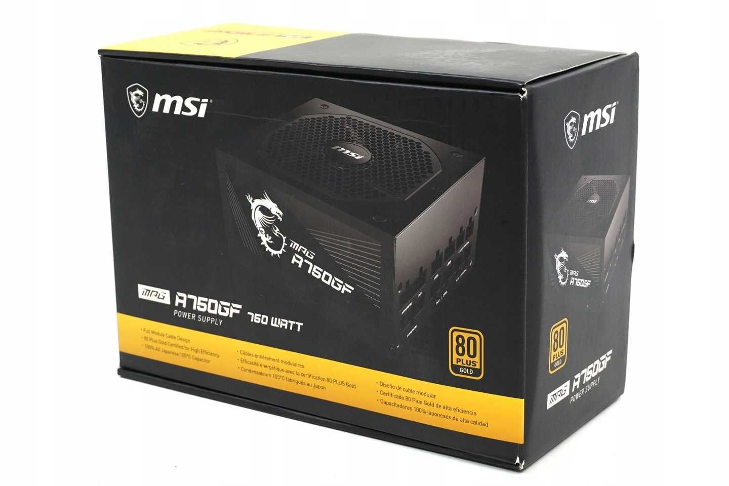 Блок питания MSI MPG A750GF 750W