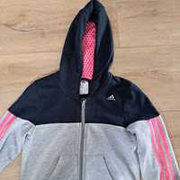 Bluza Adidas 152cm szara bawelna