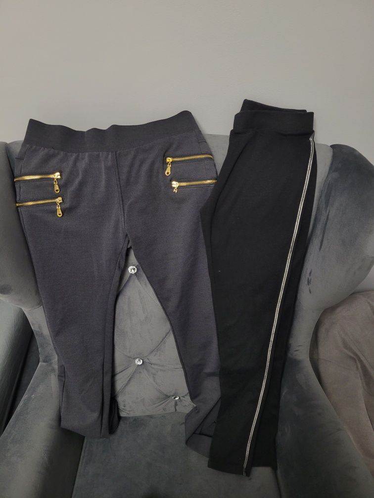 Legginsy spodnie paka zestaw 164