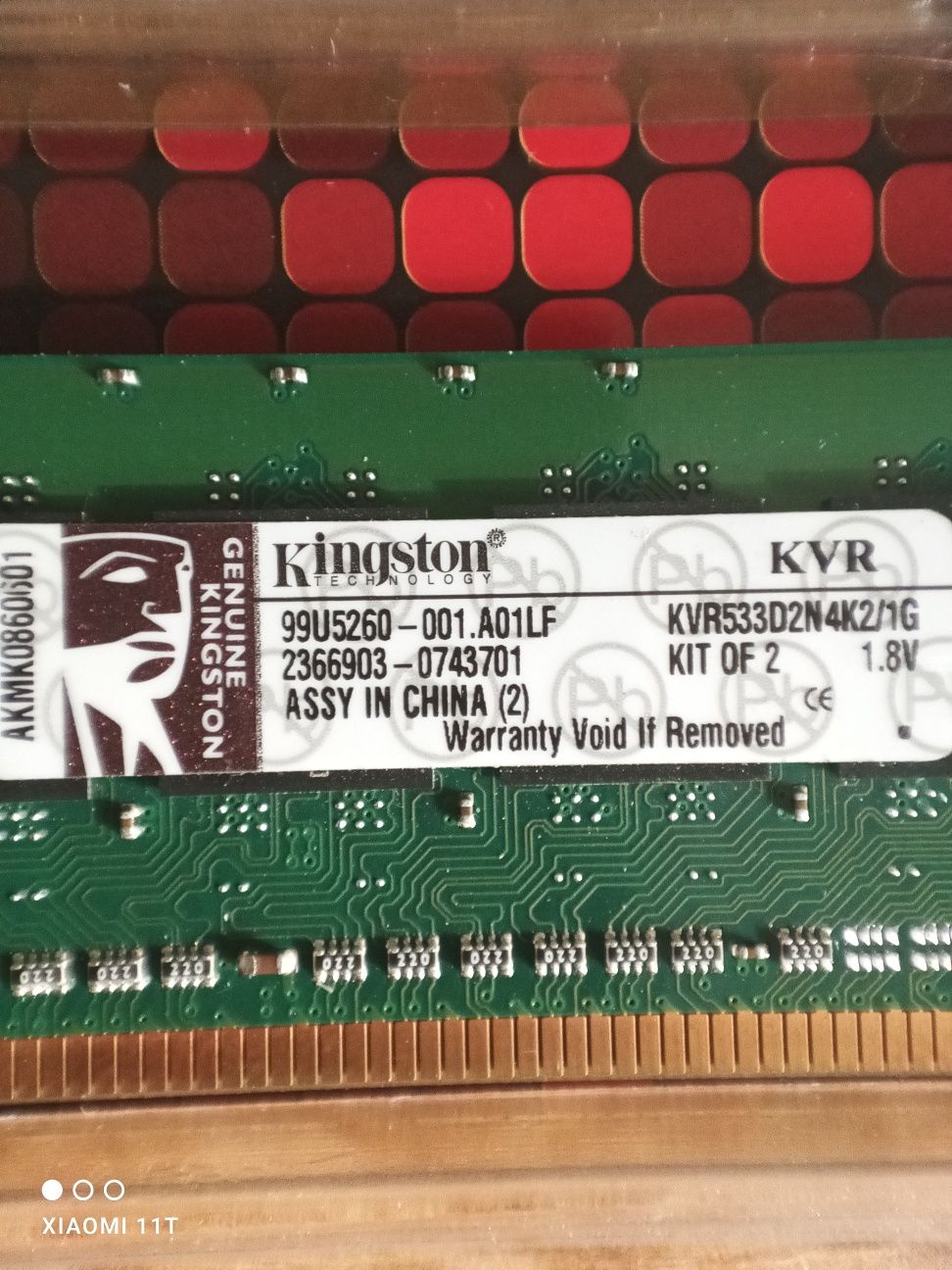 Pamięć RAM DDR3 4 GB 12800 + 1 GB DDR2