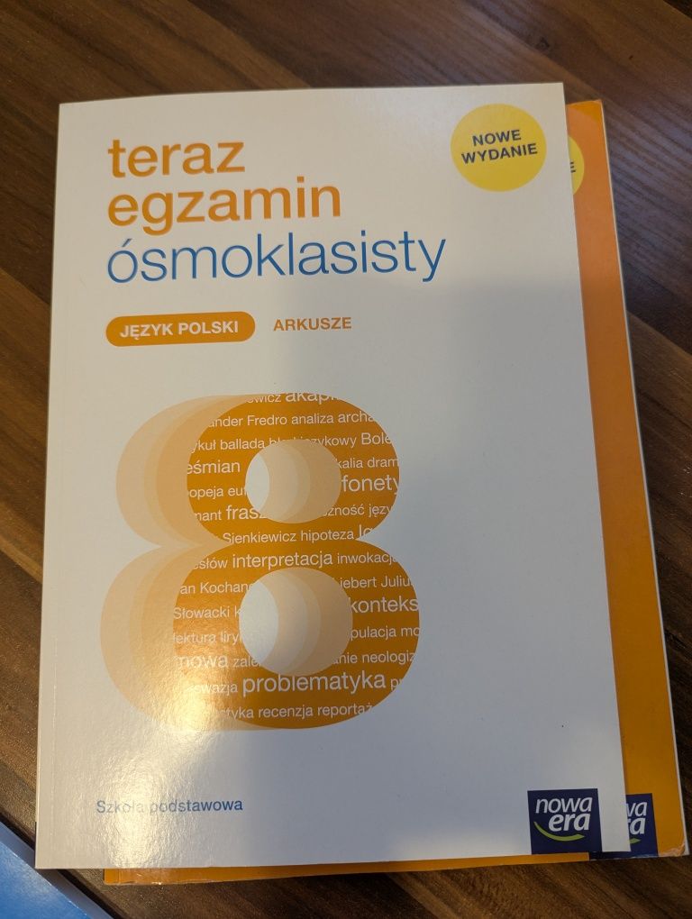 Teraz Egzamin Ósmoklasisty Polski, Matematyka, arkusze polski + gratis