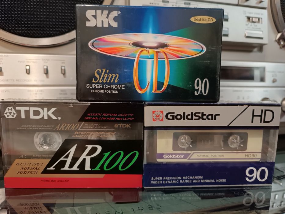 TDK. Goldstar . SKC . Кассеты.