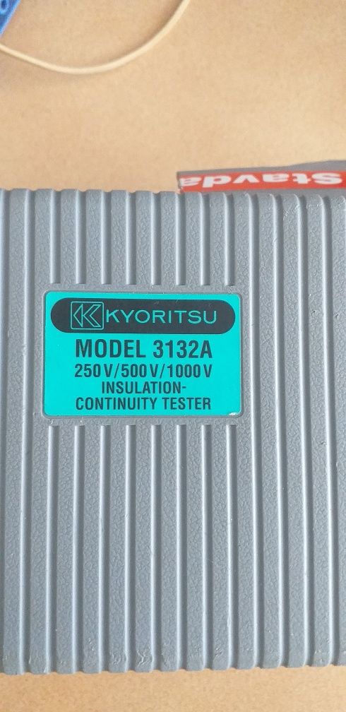 Прилад для вимірювання опору ізоляції KYORITSU 3132A