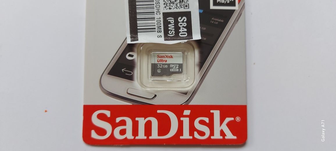 NOWA Karta pamięci SANDISK Ultra microSDHC 32GB