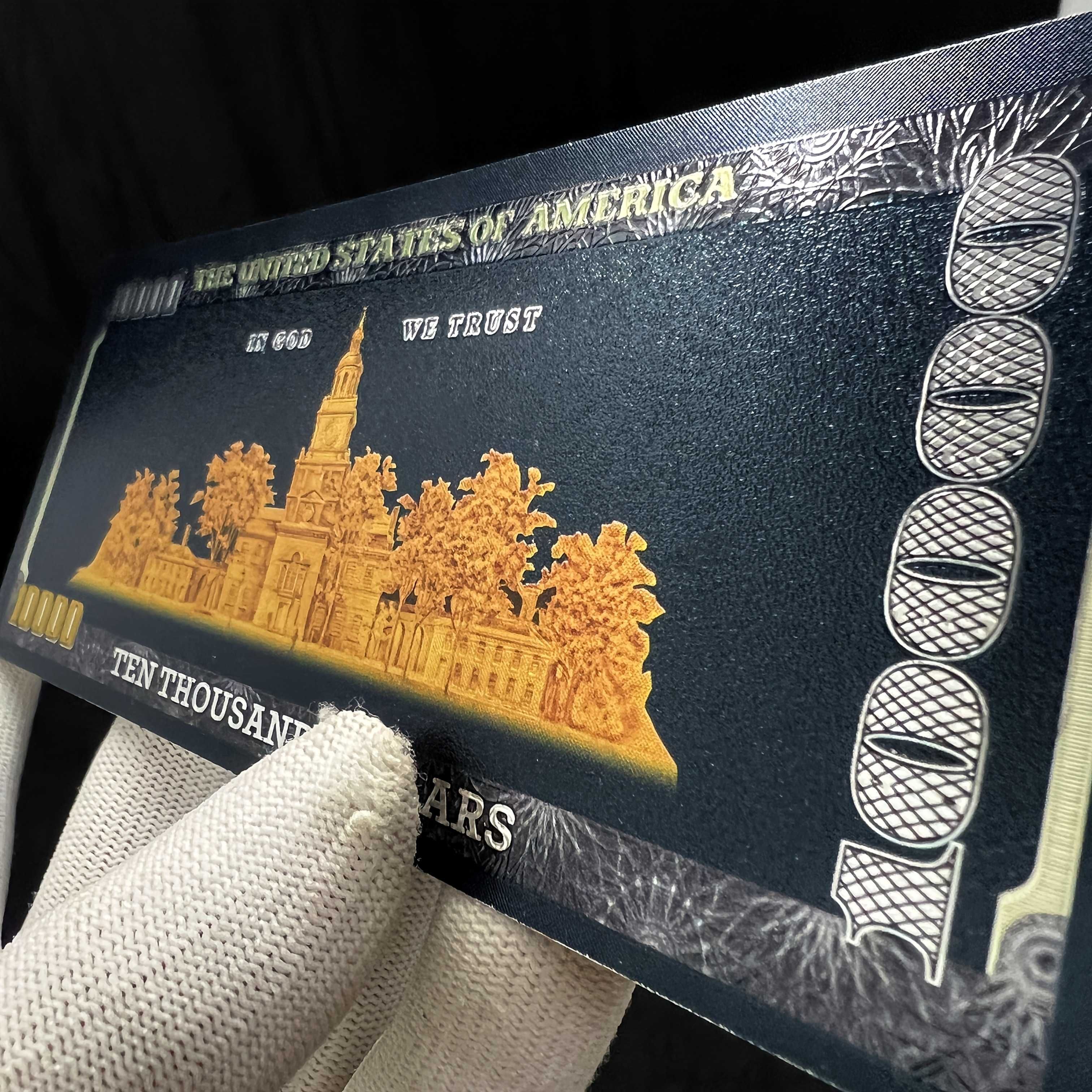 Kolekcjonerski banknot 10 000 dolarów USA - replika / imitacja