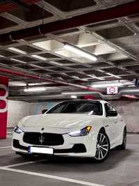 Wynajem Maserati Ghibli S 410 koni Wypożyczalnia aut Warszawa