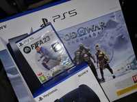 Kosnola ps5 + dwa pady fifa23 good of war