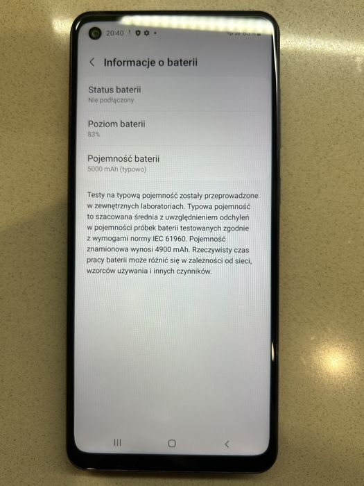 Samsung A21s bardzo dobry stan