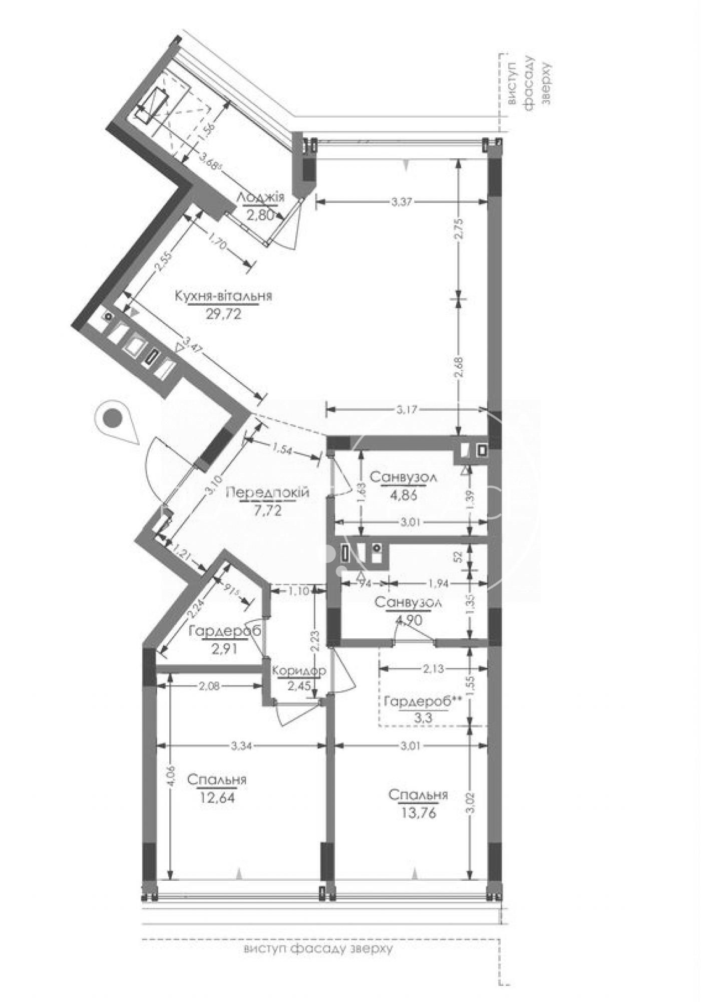 Продаж 2к квартири. Київ, Шевченкiвський р-н вул. 8