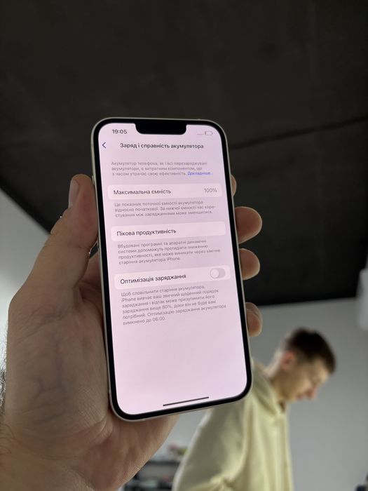 Apple iphone 13 128 gb білий 100% акб як новий айфон