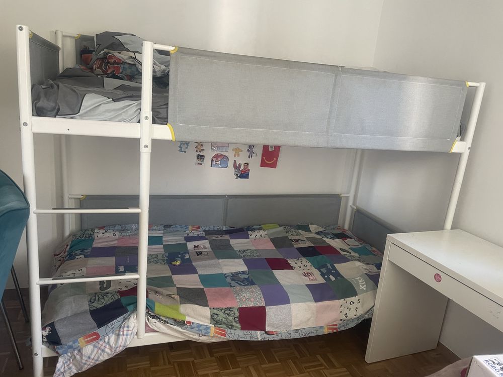 lòzko piętrowe Ikea vitval