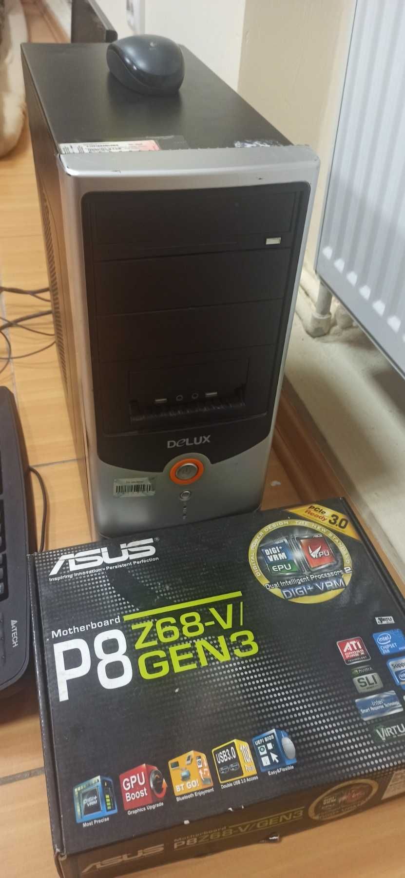 Монітор+комп’ютер AsusP8Z68-V/GEN3: i5 2400/DDR3 8GB/SSD 120GB/HDD 1TB