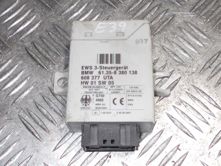 BMW E39 - moduł sterownik EWS IMMO