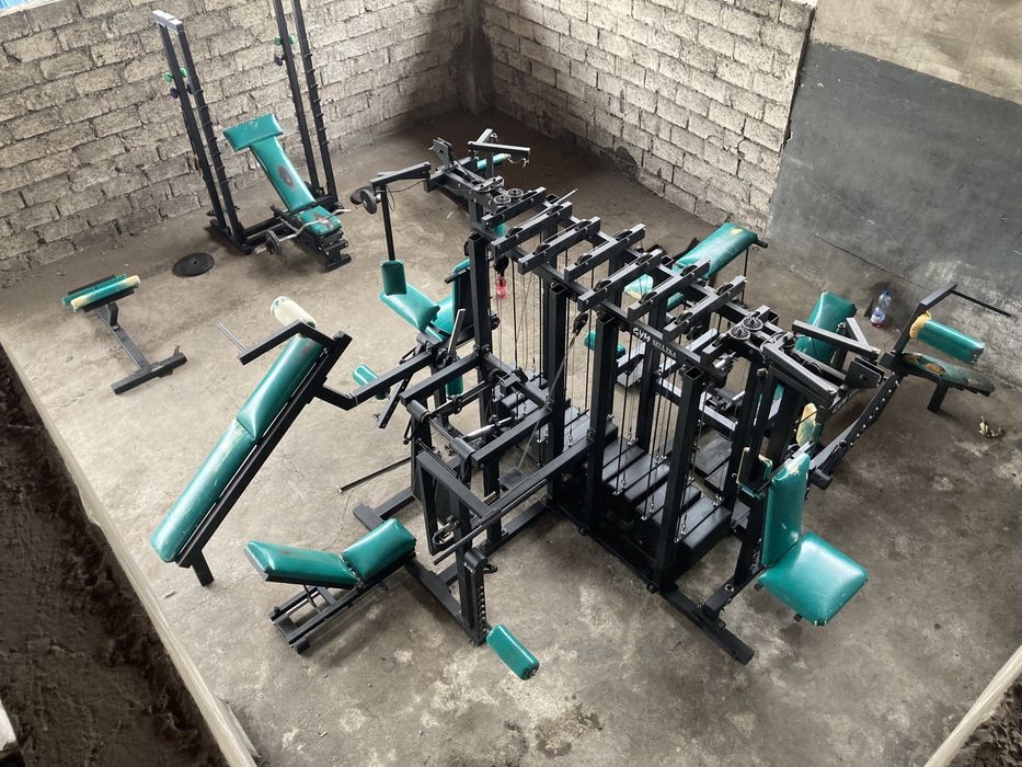 Wielostanowiskowy atlas SZULTKA do cwiczen silownia