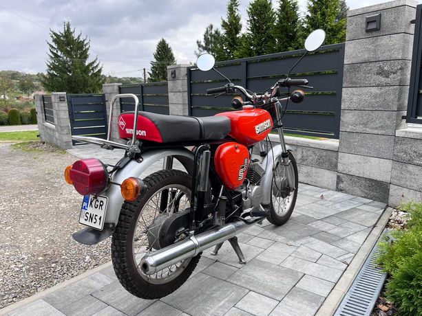 Simson S51B seryjny oryginalny stan, 4 bieg