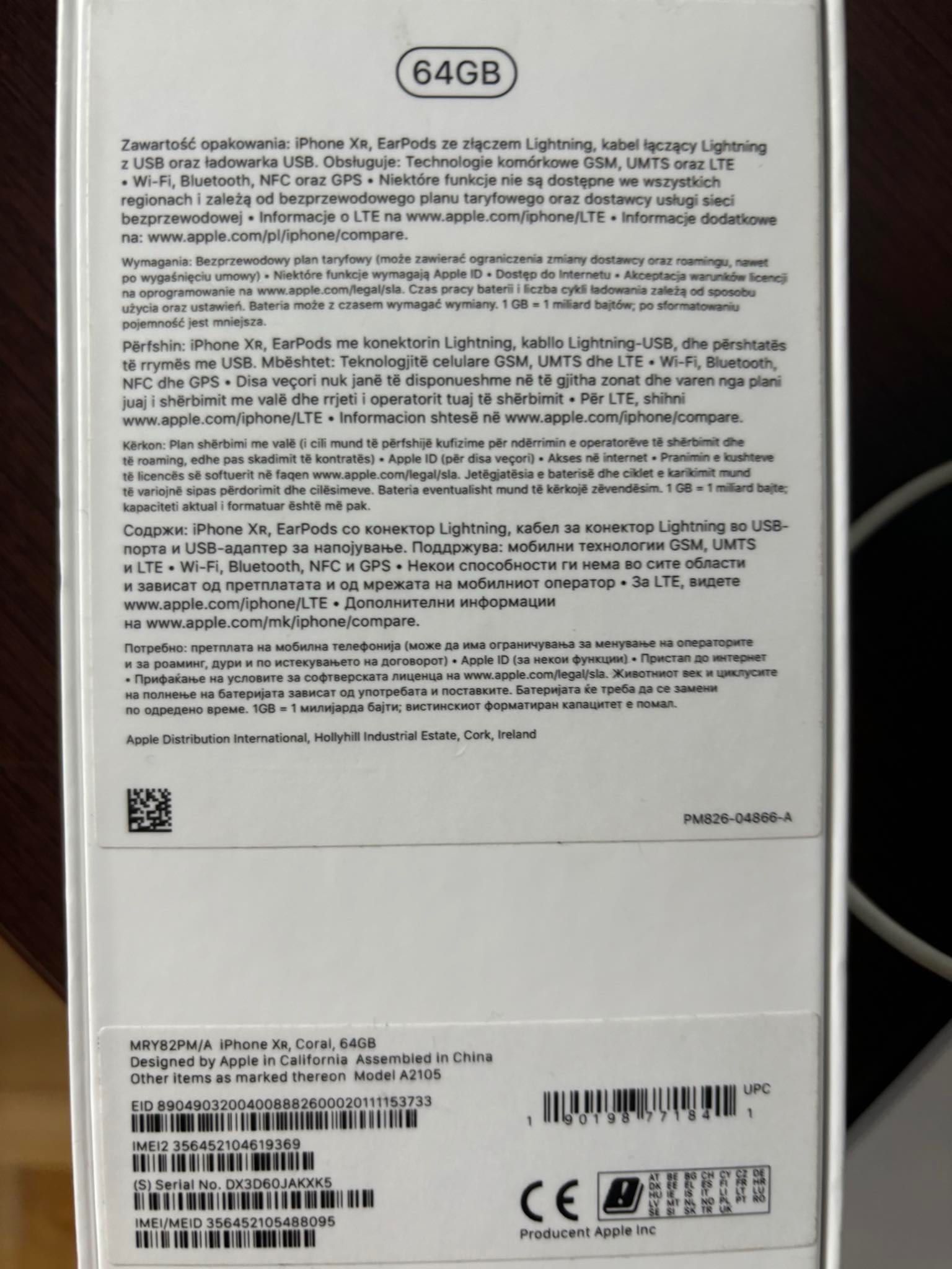 iPhone XR 64 !czerwony