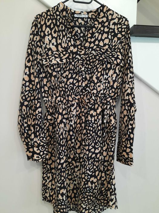 Wysokogatunkowa sukienka  szmizjerka Unika Paris butik CantyTM