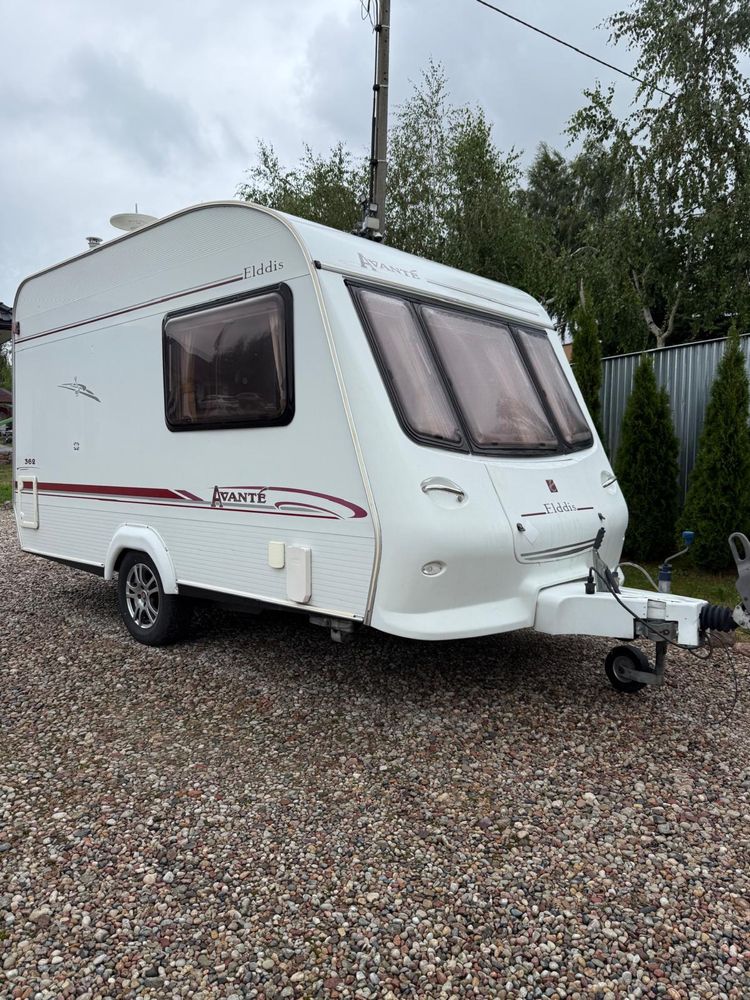 Przyczepa Kempingowa ELDDIS AVANTE 362. 2/3 Osobowa z 2005 r