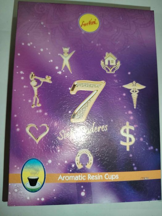 Copos Resina 7 Poderes 12un