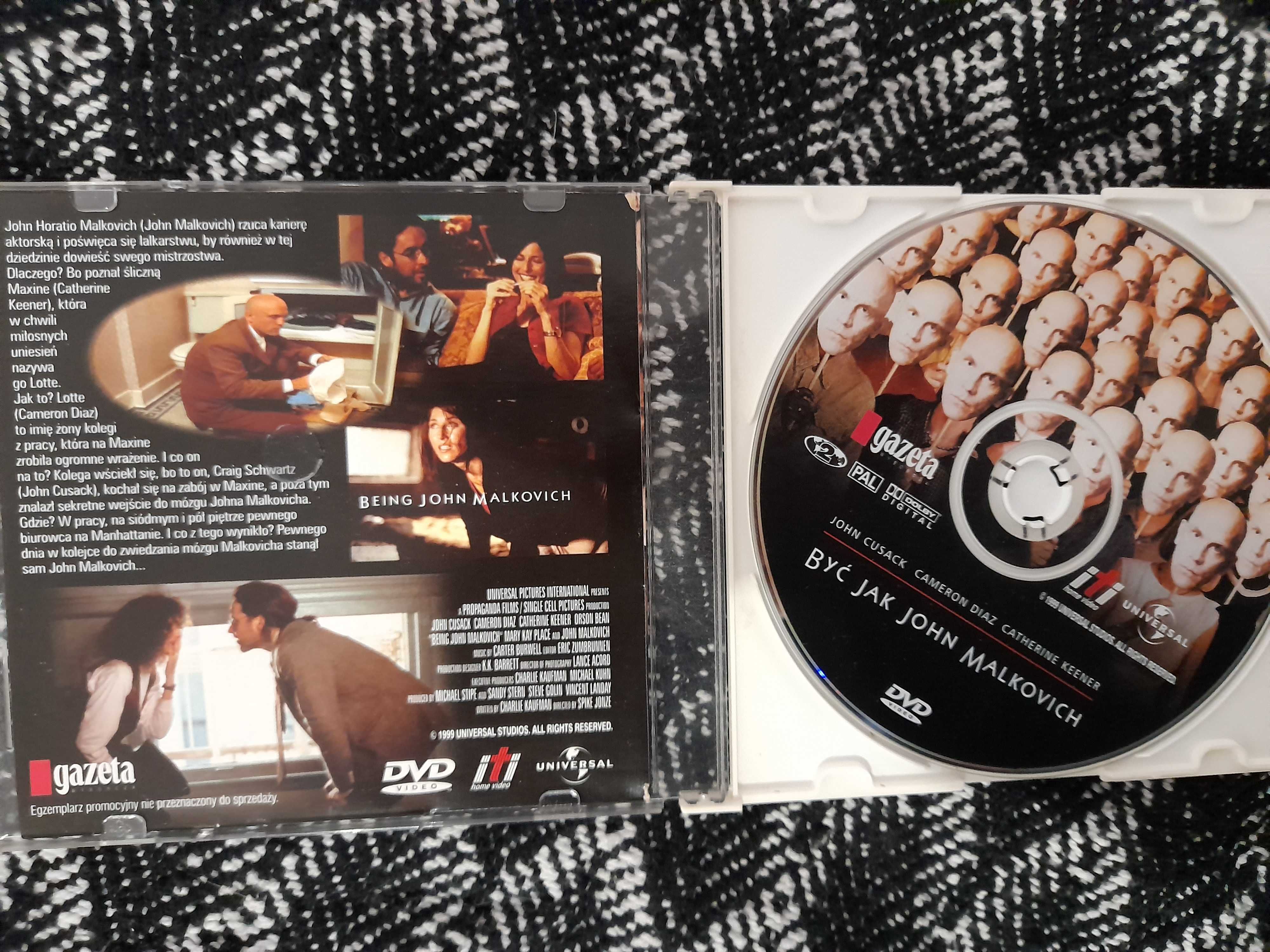 Film DVD Być jak John Malkovich