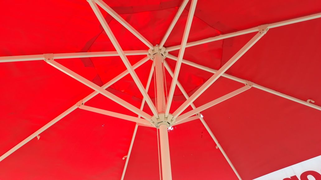 Duży parasol ogrodowy 4m na balkon działkę do ogrodu