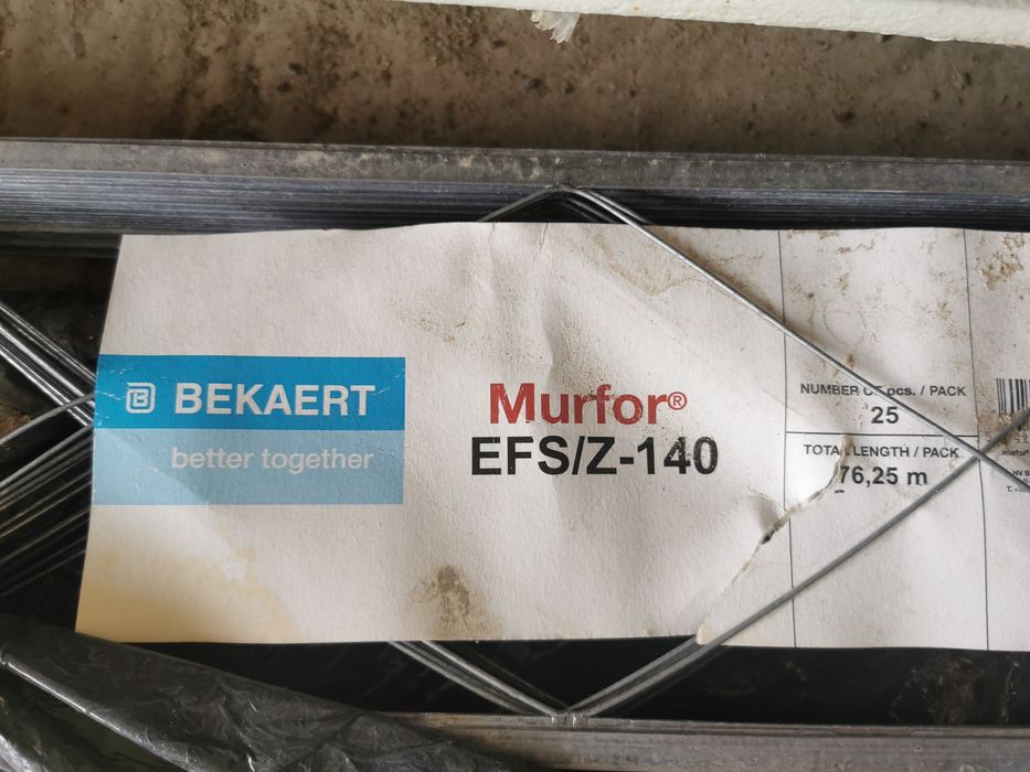 Zbrojenie do cienkich spoin MURFOR EFS/Z