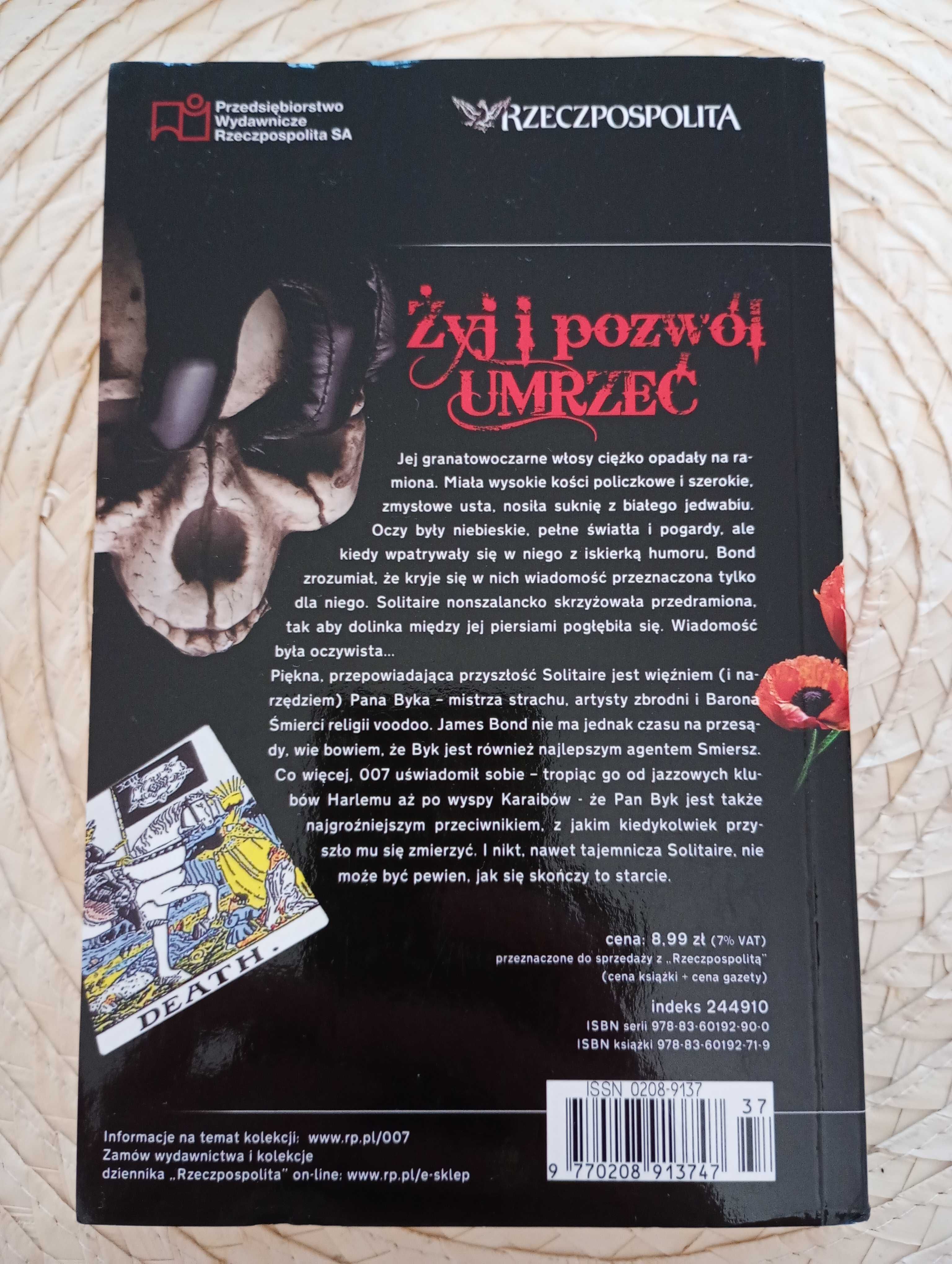 Ian Fleming James Bond Żyj i pozwól umrzeć