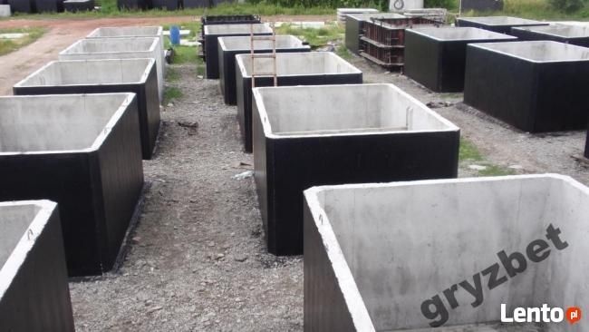 szambo betonowe zbiornik betonowy na ścieki 8m3 dwukomorowe